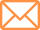 Icon representing an email envelope, used for indicating contact via email.