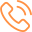 Icon of a telephone handset, used for indicating a phone contact number.
